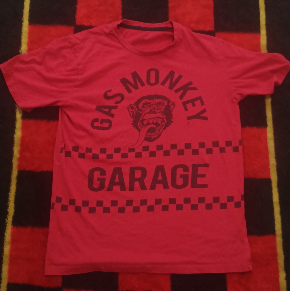Gas Monkey Garage Red T-Shirt